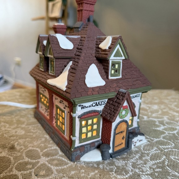 Department 56 Other - Dept 56 Dickens Village Wm Wheat Cakes & Puddings 5808-4 Retired w Box
